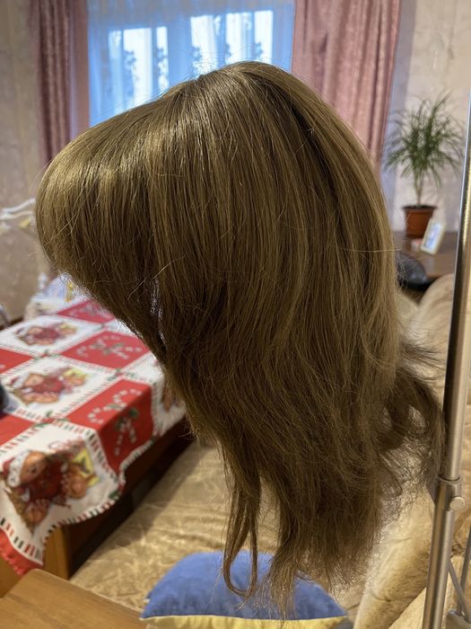 Парик, перука натуральный волос