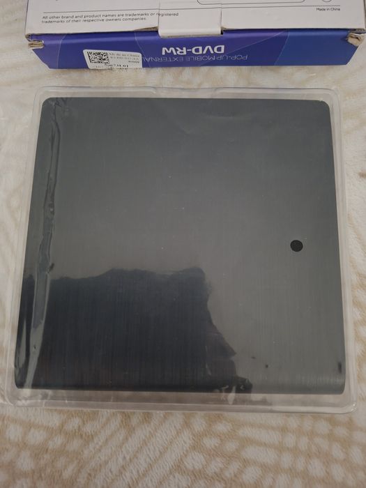 Leitor dvd usb 3.0 novo