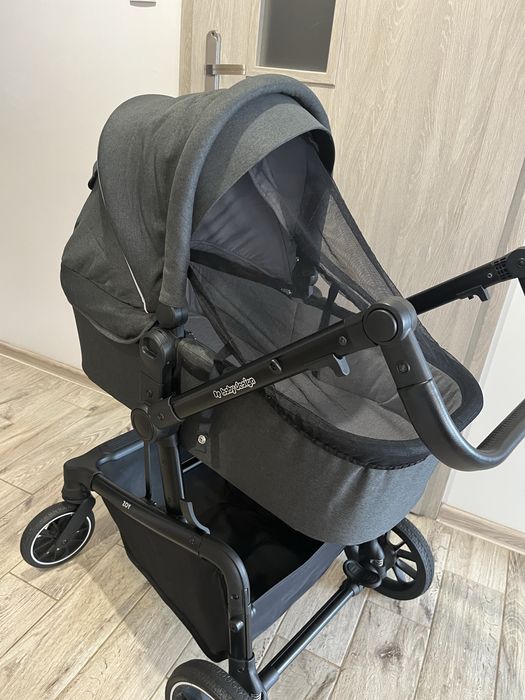 Wózek 2-w-1 z fotelikiem samochodowym - od narodzin do 3-4 lat