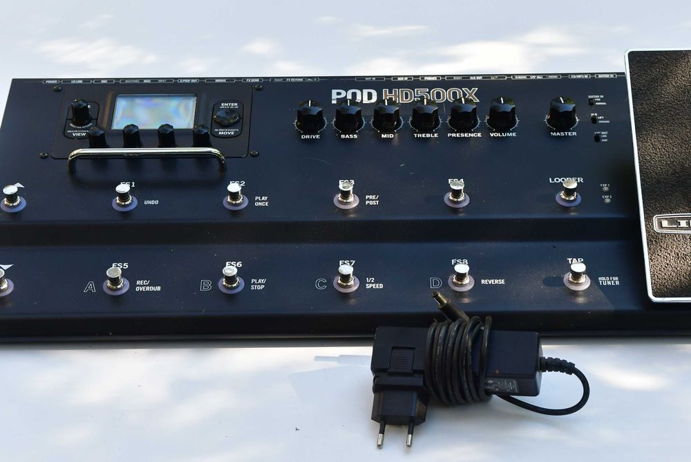 Procesor gitarowy Line6 HD500X multiefekt, presety lub zamiana