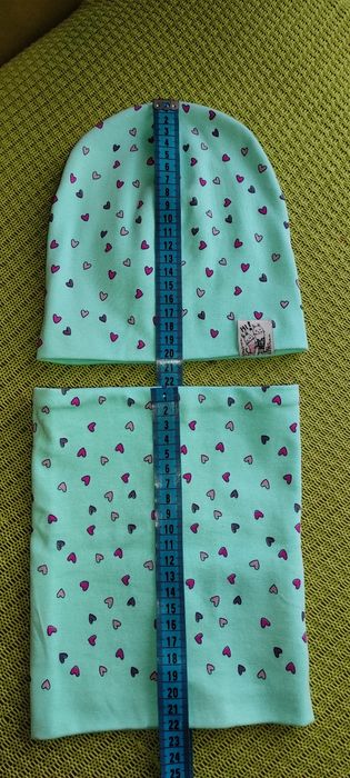 Komplet czapka i komin