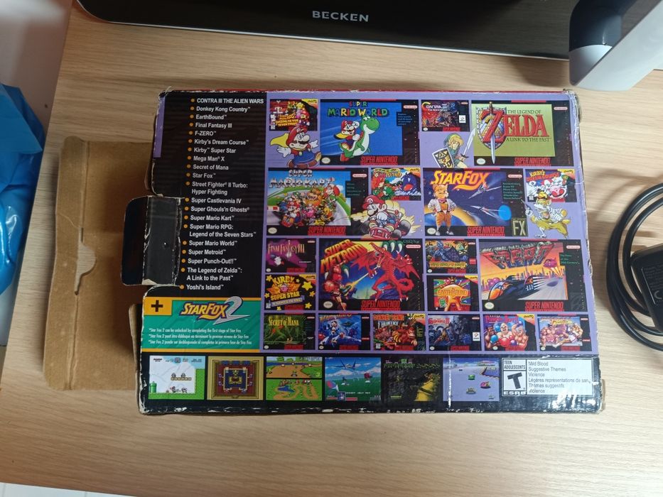 Consola Super Nintendo Classic Edition c/ caixa original