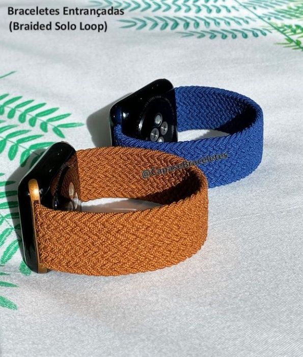 Bracelete entrançada para Apple Watch (Braided Solo)