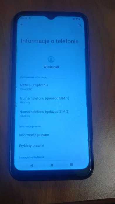 Motorola G30 stan bardzo dobry