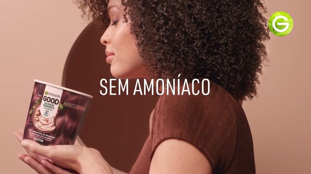 Tinta Cabelo Coloração Permanente GARNIER Good - castanho mirtilo 3.12