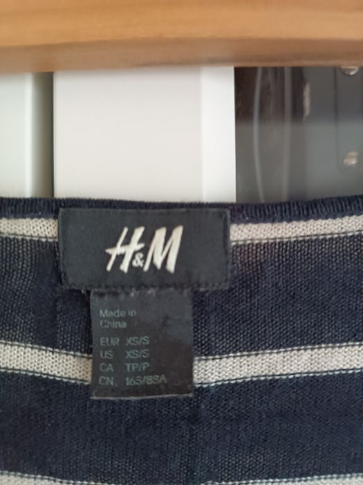 Sweterek H&M ciążowy i do karmienia piersią r S/M