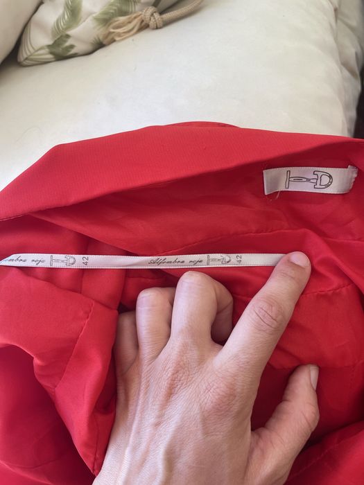 Vestido de cerimónia (vermelho)