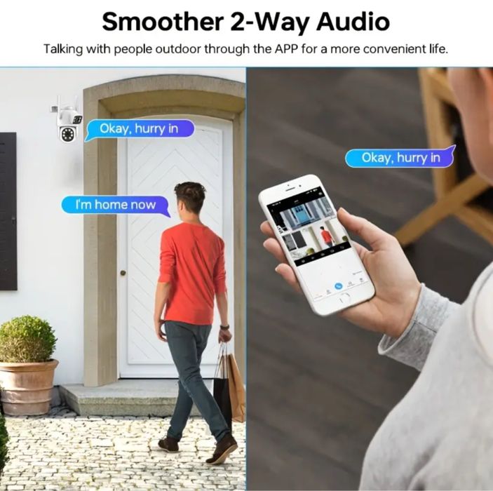 зовнішня бездротова камера 2.4/5g Wi-Fi