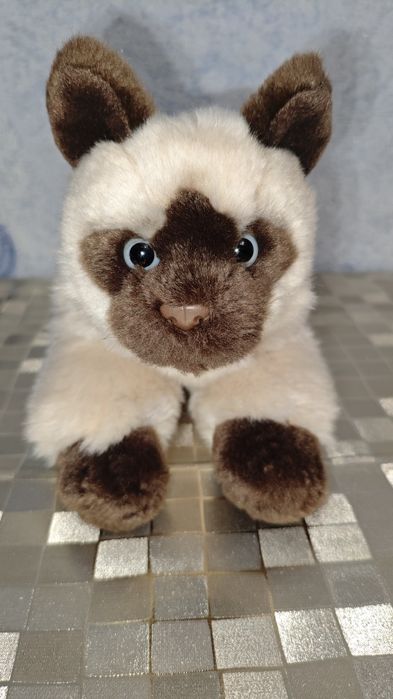 М'яка іграшка сіамський котик Anna Club Plush