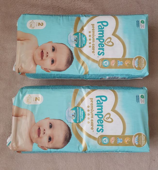 Підгузки Pampers Premium Care розмір 2 (4-8 кг), 46 шт