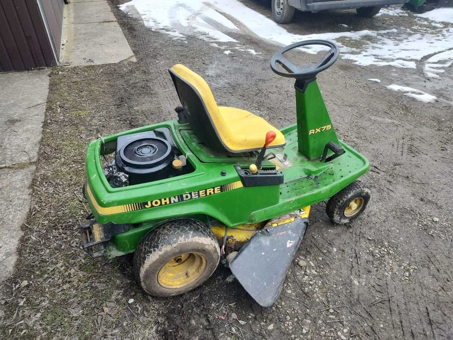 Kosiarka Traktorek John Deere RX75 RX95 Kawasaki FB460V 12.5KM pompa