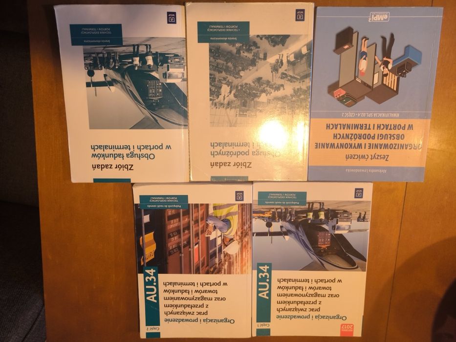 Komplet książek do przedmiotów zawodowych w technikum