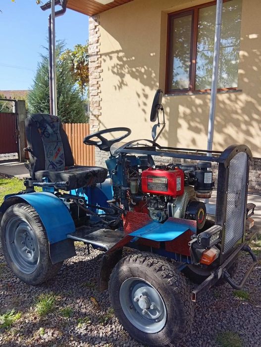 Трактор саморобний,зубр,дизель