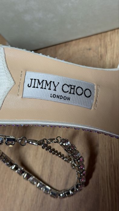 Туфлі Jimmy Choo/ жіночі туфлі з блискітками