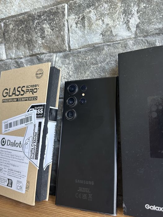 Zestaw Samsung s23 Ultra Black w 100% sprawny