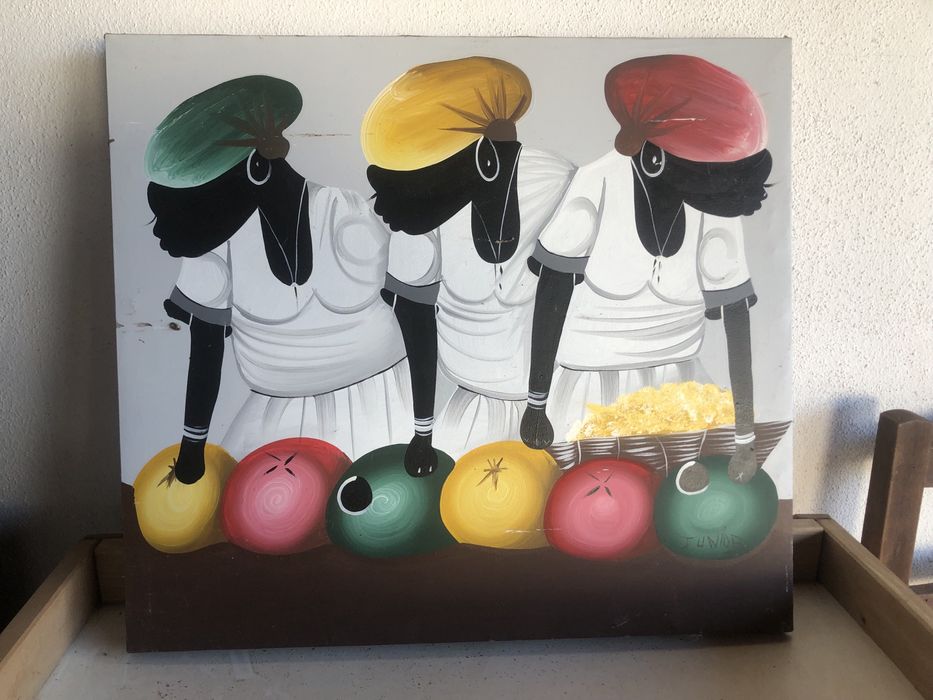 Quadros em tela pintada a mão