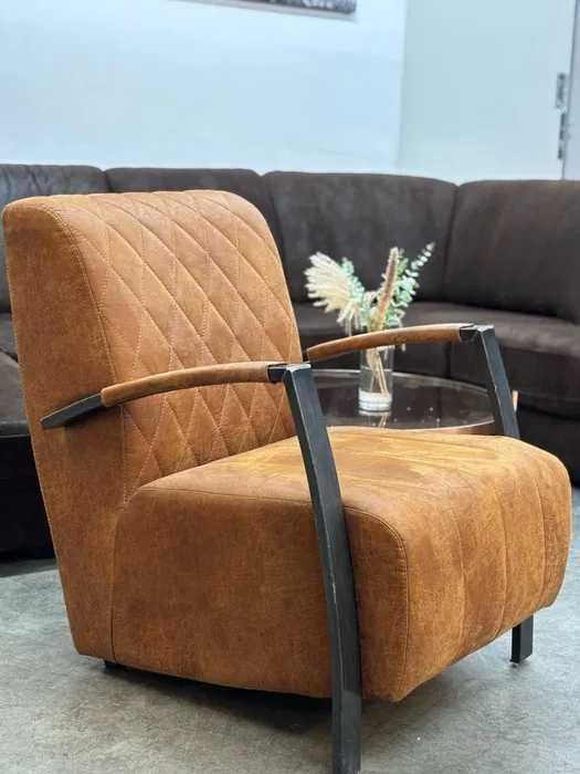 Skórzany fotel Soft Loft 88 brąz – premium | transport gratis 14.05