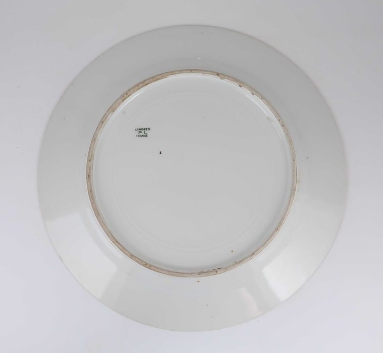 Prato porcelana Francesa Inicio Séc. XX - 25 cm