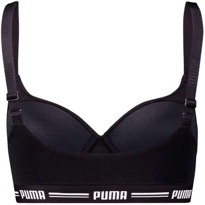 Stanik sportowy damski Puma Padded Top 1P Hang czarny XL