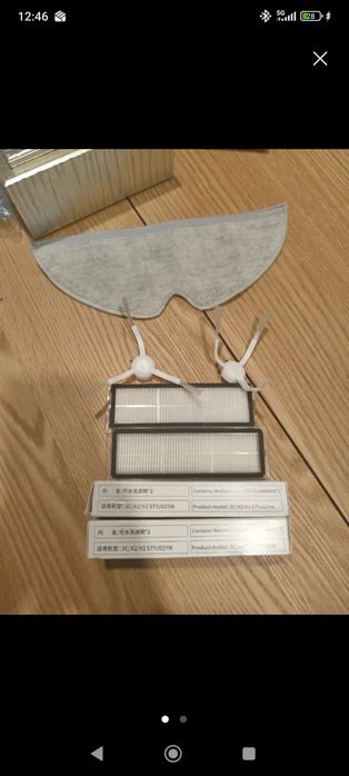 Escovas e filtros Xiaomi vacuum mop essencial