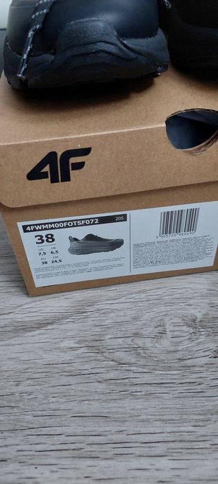 Nowe Czarne buty 4F