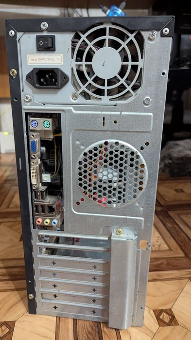 Системный блок + видеокарта. Intel Celeron G550, DDR3 8GB, 820GB HDD