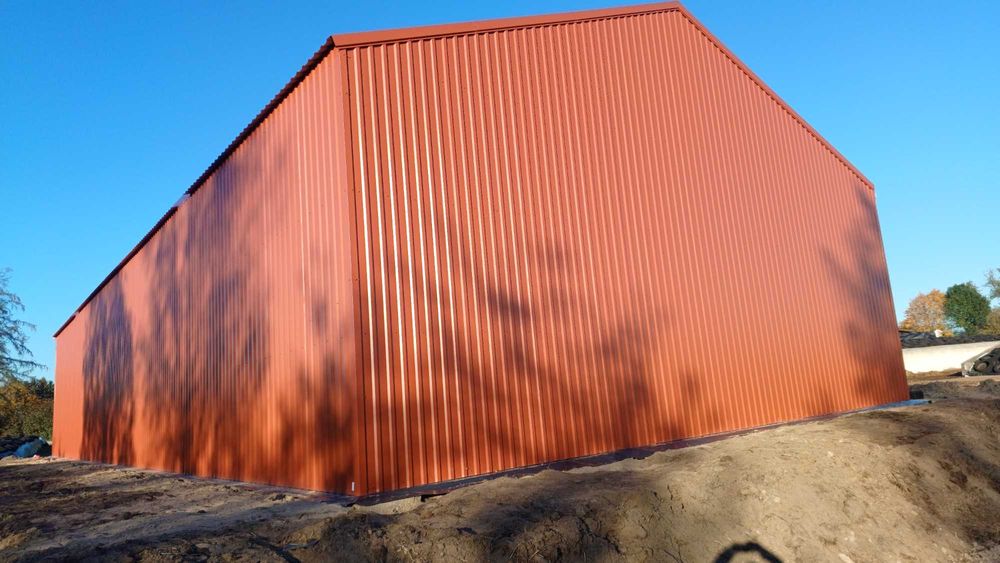 Hala magazynowa 12x25x4,5m SystemSpaw