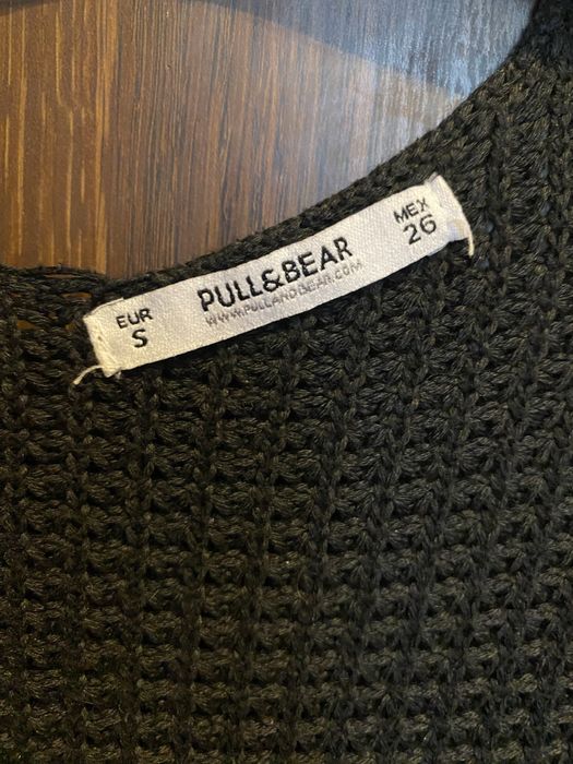Kardigan pull&bear czarny