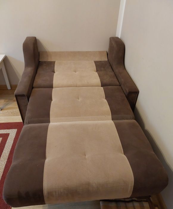 Fotel rozkładany z funkcją spania 190/90