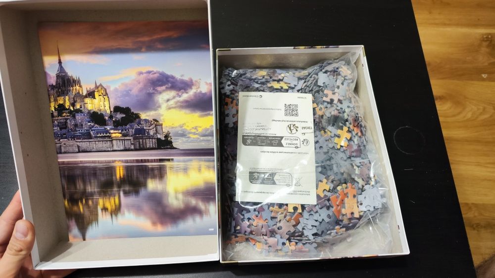 Puzzle Clementoni 1000 Mont Saint- Michel