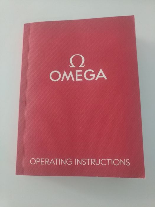 Omega Watch Instruction Manual I/14