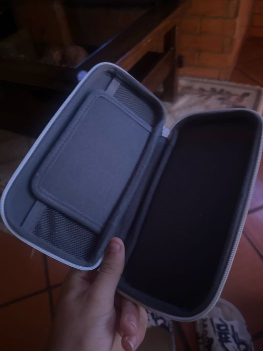 Nintendo switch lite com capa protetora