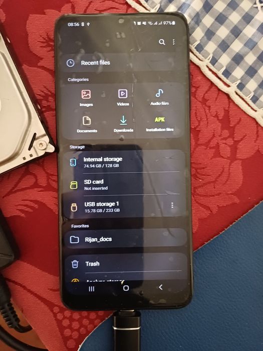 Placa-mãe Samsung Galaxy A22 5G - 128 GB