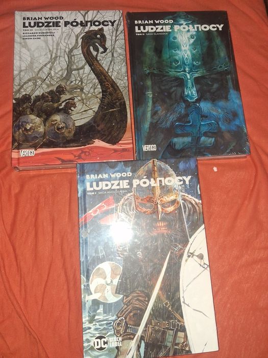 Ludzie północy 3 tomy nowe folia