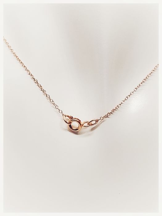 Delikatny Złoty Łańcuszek 585 14k Chrzest Chłopczyk