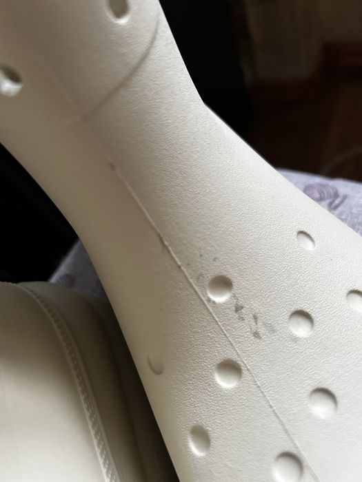 Жіночі гумові чоботи низькі Crocs Classic Crush Boot