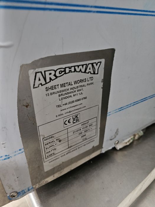 Expositor aquecido de frangos