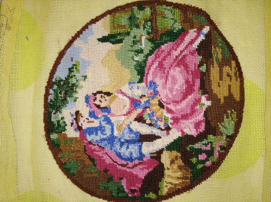 Bordado lindo redondo