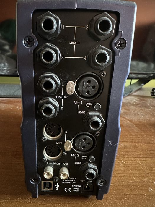 Interfejs audio lexicon omega