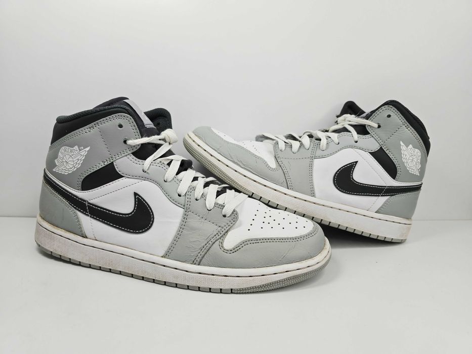 Buty Nike Air Jordan 1 Mid "Light Smoke Grey" Anthracite 44 eu