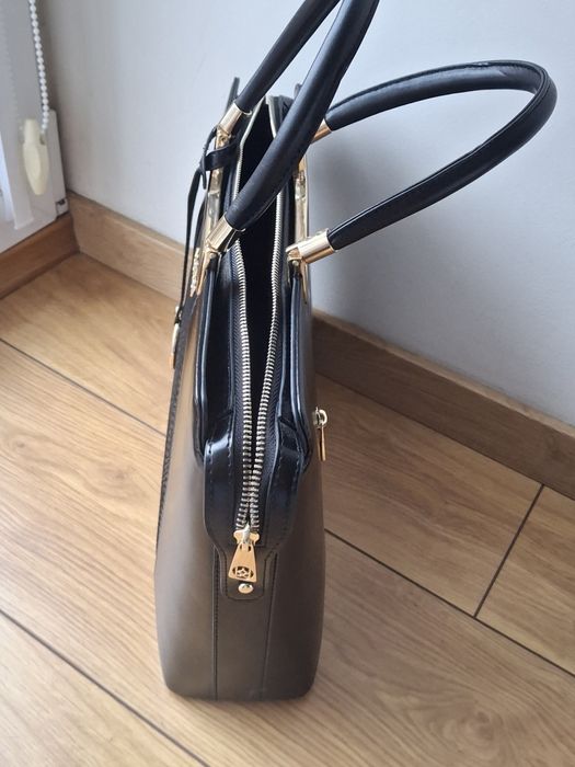 kazar nowa torebka damska ze skóry duża