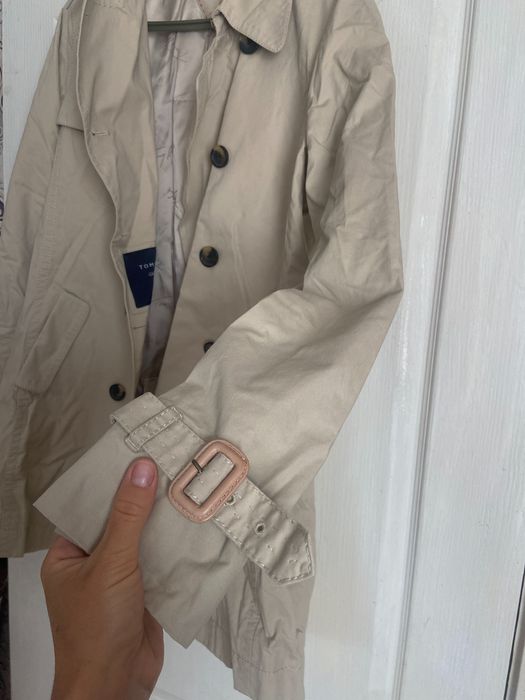 ТЕРМІНОВО Бежевый тренч Tomy Hilfiger оригінал плащ куртка