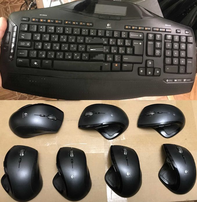 Клавіатура logitech mx 5500 K120 USB