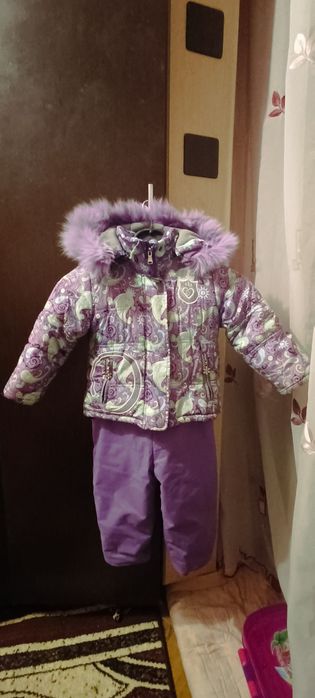 Зимовий дитячий костюм 80 см