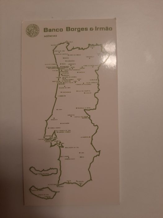 Blocos notas Banco Borges Irmao.Caixas de fosforos Banco Borges  .