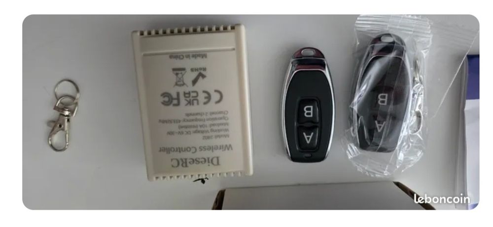Moduł przekaźnika z pilotem 12-230v