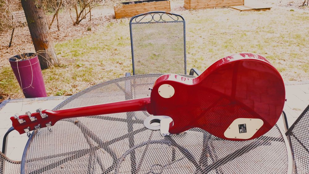 NOWA Les Paul Max Music piękna gitara elektryczna    Polecam :)