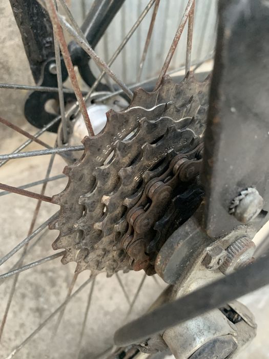 Bicicleta para reparar