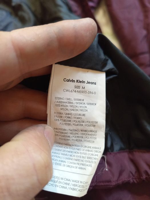 Calvin Klein nowe oryginalne legit długie pikowane puchowe kurtki damskie