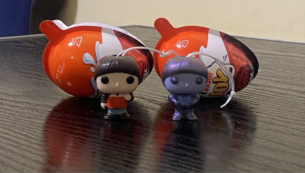 Фігурки Kinder joy, Stranger Things, Вілл та Вілл з вивороту